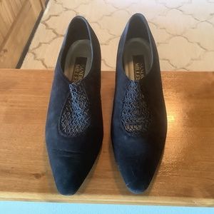 Sandra Miller Suede Leather Heels